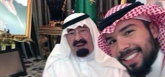 اولین عکس سلفی پادشاه عربستان