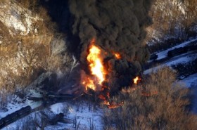 یک حادثه نفتی دیگر در امریکا+عکس
