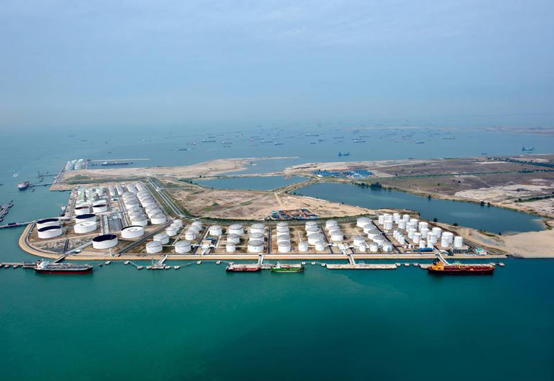 پایانه نفتی آرامکو در سنگاپور