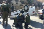 سه نظامی اسرائیلی نزدیک رام الله با خودرو زیر گرفته شدند