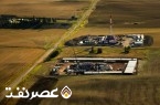 حفاری برای استخراج شیل نفت در داکوتا