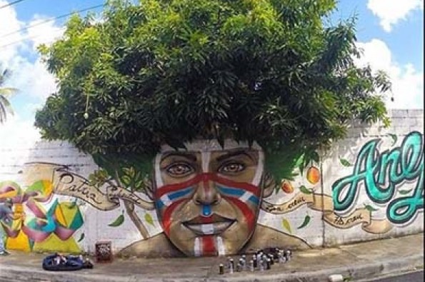 ادغام آثار هنری خیابانی با طبیعت+تصاویر