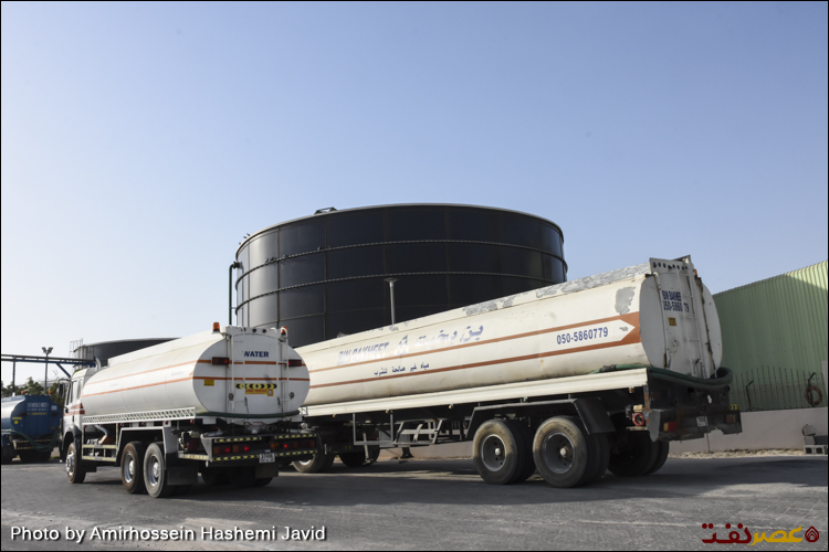 خودروهای ویژه حمل و نقل سوخت در منطقه آزاد حمریه