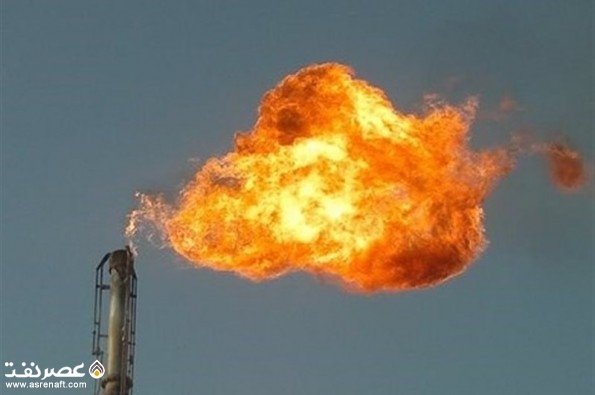مشعل گاز - عصر نفت