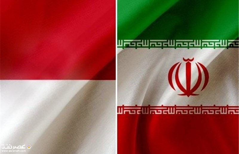پرچم ایران و اندونزی - عصر نفت