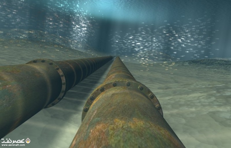 خط لوله زیر دریا - عصر نفت