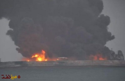 چرا نفتکش ایرانی آتش گرفت؟