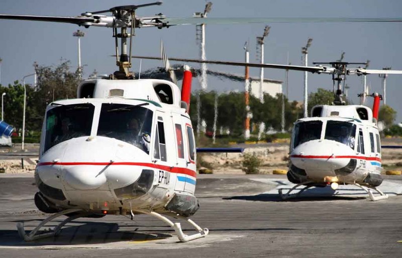 سقوط هلیکوپتر فلات قاره خلیج فارس