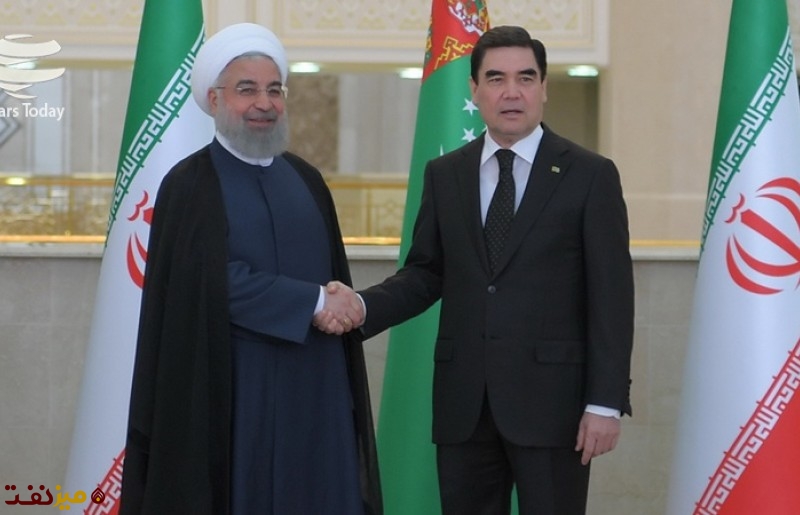 سفر روحانی به ترکمنستان - میز نفت