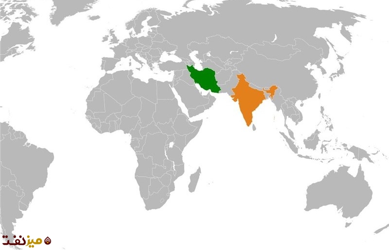 ایران و هند  - میز نفت