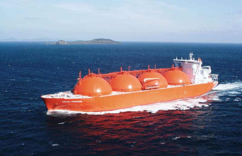 قیمت LNG در آسیا گران‌تر می‌شود