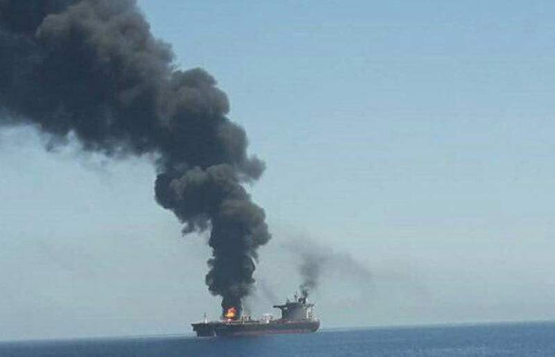 ​حمله به ۲ نفت‎کش در دریای عمان