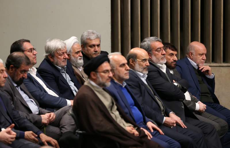 زنگنه در حسینه امام خمینی| عکس