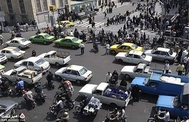 موتورها در سطح شهر تهران | میزنفت