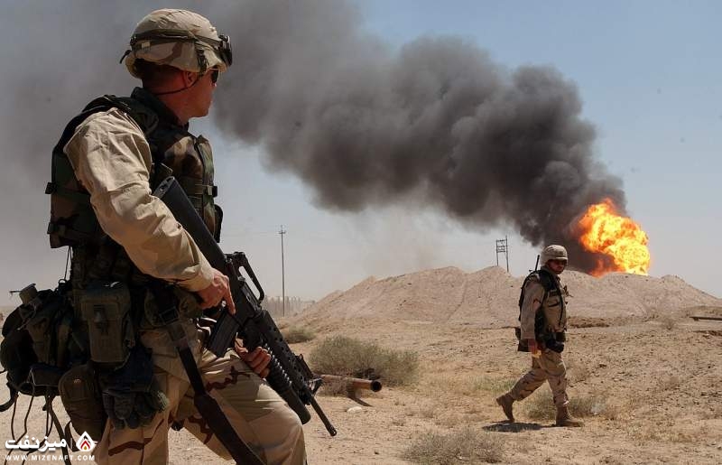 نیروهای نظامی آمریکا در مناطق نفتی عراق | میز نفت