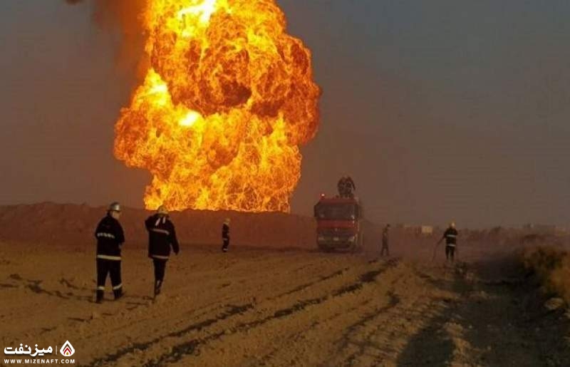 آتش سوزی چاه‌های نفتی کرکوک | میز نفت