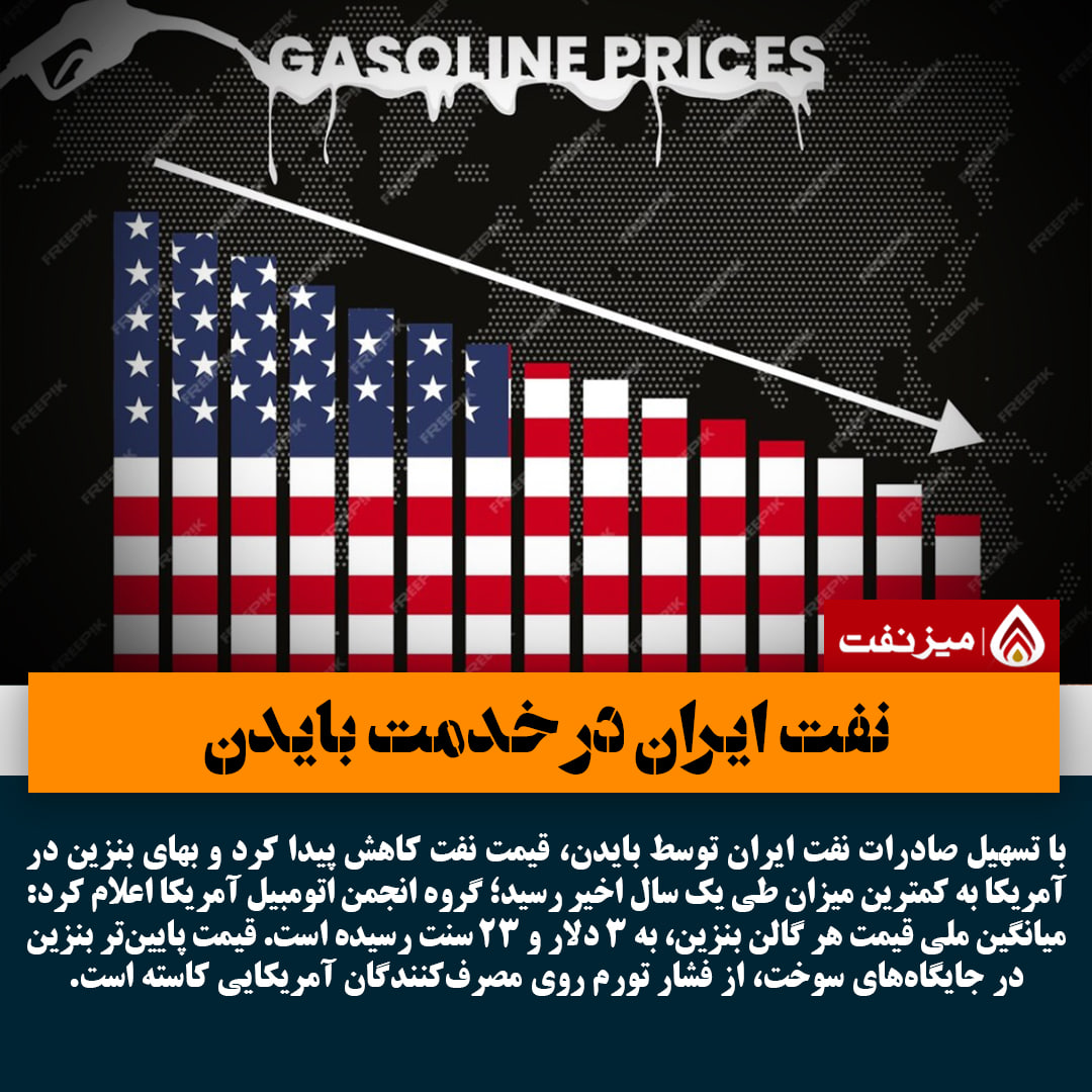 نفت ایران در خدمت بایدن - میز نفت