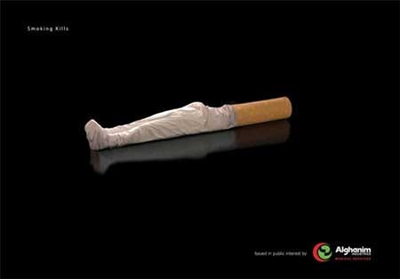 بهترین تبلیغات ضد سیگار برای ترک سیگار + تصاویر