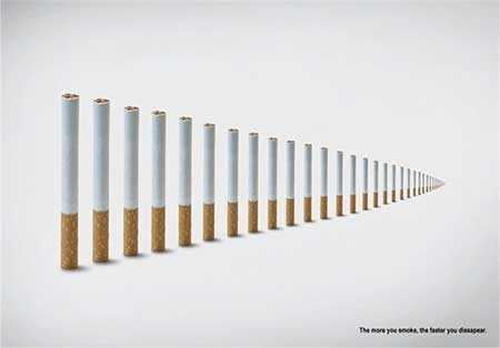 بهترین تبلیغات ضد سیگار برای ترک سیگار + تصاویر