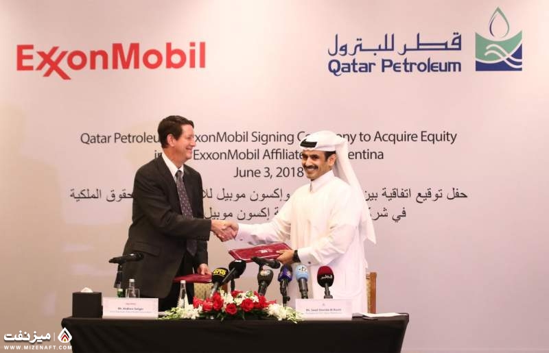 قطر و اکسون موبیل | میز نفت