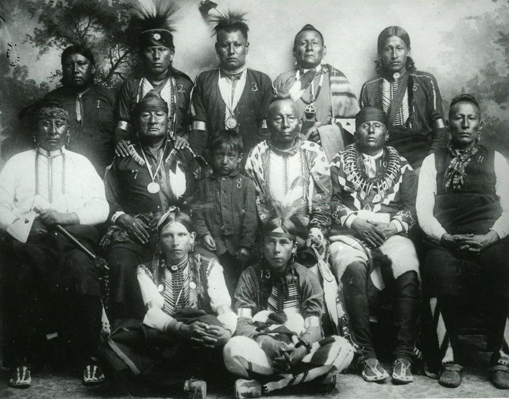 قبیله هندی اوسیج در اوکالاهاما - میز نفت